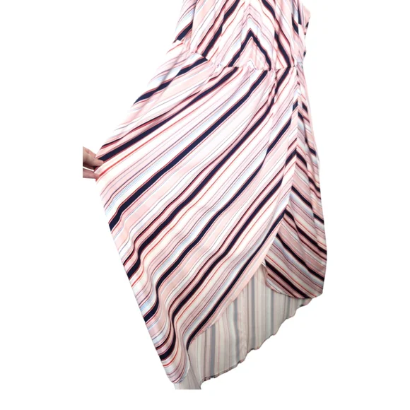 Bailey Blue Sleeveless Striped Maxi Dress - Picture 5 of 8